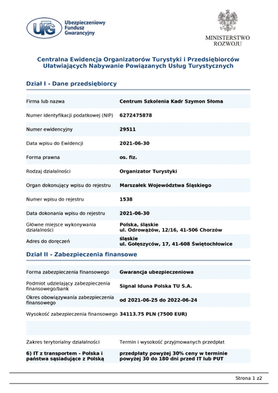 potwierdzenie wpisu 1